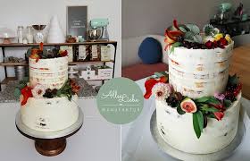 Semi Naked Hochzeitstorte Alles Liebe Manufaktur