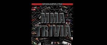 Land a knockout blow to your mates' egos as you stump them with our boxing pub quiz questions and answers. Mma Trivia How Much Do You Know About Mma