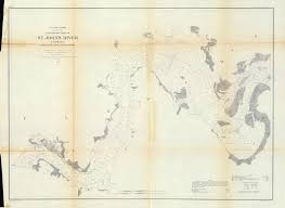 florida memory st johns river nautical chart brownss