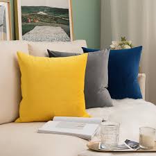 Navy blue and gray couch pillows what a combination blue. Home Decorative Sofa Throw Pillows Velvet Throw Pillow Cover Cushion Cover Sofa Chair Lumbar Pillow Cover Cushion Cover Aliexpress