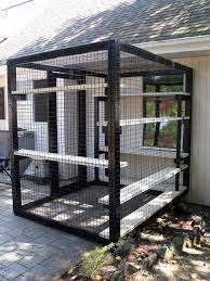 Patio Cat Enclosure Beautiful World Living Environments Www Abeautifulwor Cathouses Cadioideas Cat Patio Cat Enclosure Outdoor Cat Enclosure