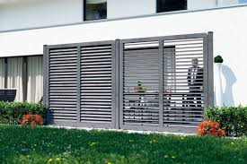 Sichtschutz Mit Verstellbaren Lamellen Sichtschutz Lamellen Windschutz Terrasse Sichtschutz