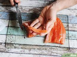 How To Prepare Salmon For Sushi With Pictures Wikihow