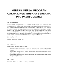 Author panitia bahasa melayu sksdposted on march 13, 2018march 13, 2018categories bahan, maklumantags kertas kerja. Kertas Kerja Program Cakna Linus Ibubapa Bersama Ppd Pasir Gudang 2017