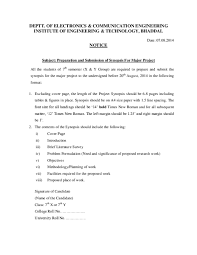 Tailor your resume by picking relevant responsibilities from the examples below and then add your accomplishments. Doc Project Synopsis Format Aman Kumar Academia Edu