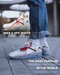 Off White Black Air Force 1 On Feet Balenciaga Off White Nike Bape Air Jordan And Other Footwear On Yeezy Direct Air Max 90 White White Nikes Air Max 90