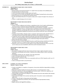 20 medical surgical nurse resume. Registered Nurse Med Surg Resume Samples Velvet Jobs