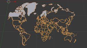 Download Create 3d World Map From Svg File Blender Stack Exchange