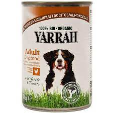 Organic Dog Food Chicken Chunks In 400g From Yarrah