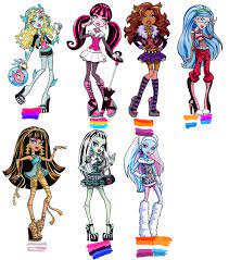 some monster high hcs :) SORRY THERE SO MESSY : r/MonsterHigh