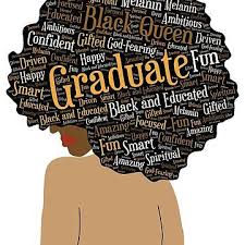 Black And Educated T Shirt Black Queen Graduate Afro Word Art Tapestry By Blackartmatters Black Queen Quotes Black Girl Magic Art Strong Black Woman