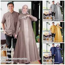 42 gamis couple keluarga terbaru cocok buat kondangan dan acara resmi assalamu'alaikum. Set Of Cp Elena Gamis Couple Baloteli Clothes Muslim Couple 4 Colors Shopee Philippines