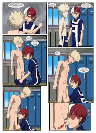 Page 6 | BumwolfMy-Horny-Academia-Bakugo-Bangs-Back! | Gayfus - Gay Sex  and Porn Comics