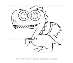 Learn to draw among us; How To Draw A Dragon With Sharp Teeth And Small Wings