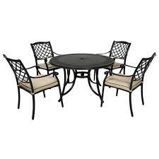 Check spelling or type a new query. Cast Iron Outdoor Orchis Round Cast Aluminium Outdoor Dining Set Reviews Temple Webster