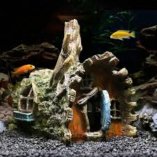 Make the world just below the surface of your aquarium come alive with this top fin coral reef aquarium background. Aquarium Ship Decorations Fish Tank Ornaments Resin Material Sunken Ship Decor Decorations Aliexpress