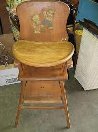 katy wooden high chairs high chair my childhood memories