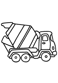 Vous pouvez imprimer votre coloriage image de camion remorque grâce au bouton d'impression à droite ou en bas de l'image ou bien le télécharger. Coloriage D Un Camion De Chantier