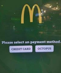 These cards come with a lot of fees: Octopus Payment Mcdonald S Know Your Meme