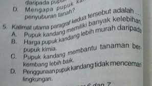 Kalimat utama di akhir paragraf (induktif) kalimat penjelas, (khusus) kalimat penjelas, (khusus) kalimat utama, (umum) contoh kalimat utama di akhir paragraf : Kalimat Utama Paragraf Kedua Tersebut Adalah Brainly Co Id