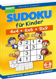 Spielen sie täglich sudoku mit dem besten sudoku online spiel. Sudoku Fur Kinder 4 4 6 6 9 9 180 Sudoku Ratsel Level Sehr Leicht Mit Losungen Smartypuzzles Com