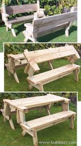 Here are some tips which you can refer to on how to build a folding picnic table. 2 Piece Convertible Picnic Table Buildeazy Picnic Table Plans Folding Picnic Table Plans Folding Picnic Table