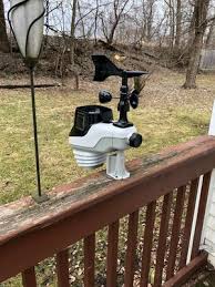 The battery compartment also has a port for the optional lightning detector module, pictured here on the left. Acurite 01004m Atlas Weather Station With Lightning Detection Walmart Com Walmart Com