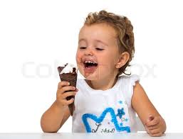 Lots of people incorrectly assume that this is also true for a baby, without ever taking the time to ask, when can babies have ice cream? Baby Eating An Ice Cream Isolated On Stock Image Colourbox