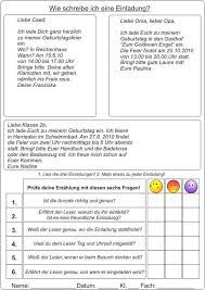 Maybe you would like to learn more about one of these? Eine Einladung Schreiben Klasse 2 Brief Schreiben Grundschule Einladung Schreiben Einladungen