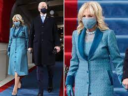 Jill biden is starting her new role as the first lady of the united states in high style. Jill Biden Inauguration Outfit Designer Says It Symbolizes Trust