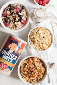 Slow Cooker Oatmeal 3 Ways Recipe Slow Cooker Oatmeal Slow Cooker Oatmeal Recipes Quaker Oats Recipes