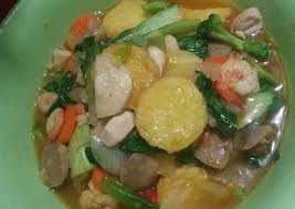 Tidak jago masak namun berusaha menyajikan mpasi praktis dan gizi lengkap 👌 Resep Sapo Tahu Seafood Oleh Icia Ling Cookpad