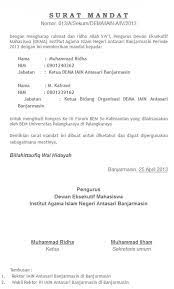 Text of contoh surat mandat. Berbagai Contoh Surat Mandat Dan Beberapa Jenisnya Terbaru 2019
