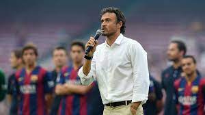 Он считает, что его подопечные выступили на отлично. My Spali Na Polu Kamni Vpivalis V Telo Drugoj Luis Enrike Eurosport