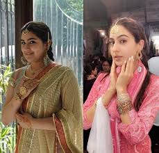 Sara Ali Khan Before And After Entering To Bollywood Sara Ali Khan Bollywood Outfits Celebrities Then And Now