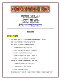 band resume. 3.31.16