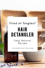 Find my recipe here for a diy natural hair conditioner. Conditioning Natural Homemade Hair Detangler Recipe