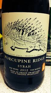 Porcupine Ridge Syrah Syrah Vin Vin Whiskey Bottle