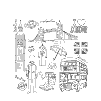 See coloring pages london stock video clips. London Doodle 2 Coloring Pages Surfnetkids