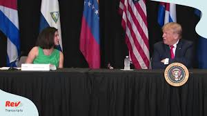 Mais de 500 mil euros de indemnizações às vítimas. Donald Trump Roundtable Meeting Transcript On Venezuela July 10 Rev