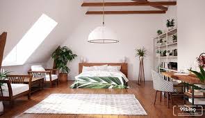 Ciri khas kamar ala korea ada banyak menggunakan warna pastel seperti krem dan warna terang yang netral seperti putih. Desain Kamar Tidur Minimalis Di Loteng Modern Anti Panas