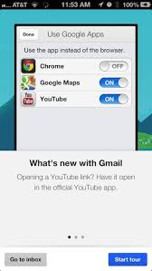 Gmail For Ios Updated To Open Links In Chrome Youtube Google Maps Google Maps Youtube Ios Update