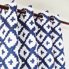28,000+ vectors, stock photos & psd files. Navy Blue And White Curtains Geometric Drapes For Living Room 2 Panels Anady Top