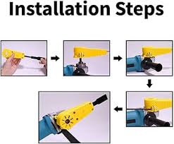 Electric Chisel Electric Woodworking Chisel Power Carving Chisel for Angle  Grinder Refit Kit Woodworking Tool Power Tool Accessories Wood Chisels: ...