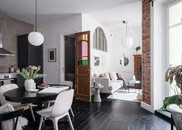 Regardless of whether living room decor is modern or classic, its elements, such as freshly picked flowers' bouquet, nice color cushion on couch, help fill room with daintiness and venerability. Unusual Layout Photos Ideas Design