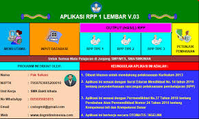 By toch 4:07:00 pm 2 comments. Aplikasi Rpp 1 Lembar Untuk Sd Smp Sma Otomatis Katulis
