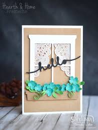 Fancy Friday Color Challenge Window Cards Cards Handmade Paper Cards
