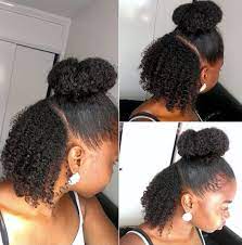 Half Up Half Down Wash N Go Style Natural Hair Styles Natural Hair Beauty Natural Hair Inspiration
