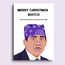 Christmas Card Michael Scott