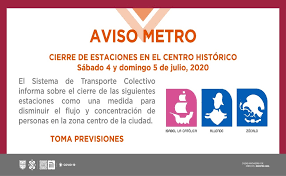 Ferrocarriles nacionales, san bartolo, de los misterios, pueblo san juan de aragón, 416 poniente, ampliación providencia, 482, 416 oriente y francisco morazán. Cierran Estaciones Del Metro En Centro Historico Este Fin De Semana